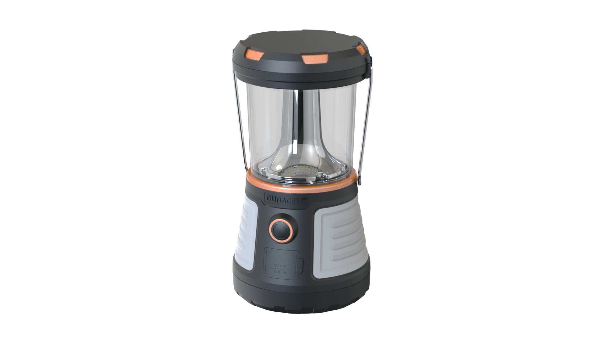Duracell DL2500R Camping-Laterne 2500 Lumen 2x21700 Akku wiederaufladbar