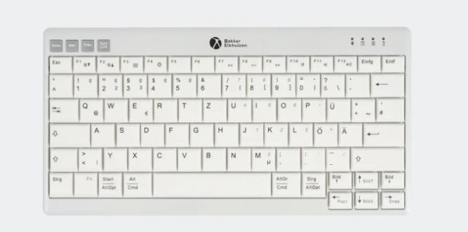 BakkerElkhuizen UltraBoard 950 V2 Wireless Compact Keyboard (DE)